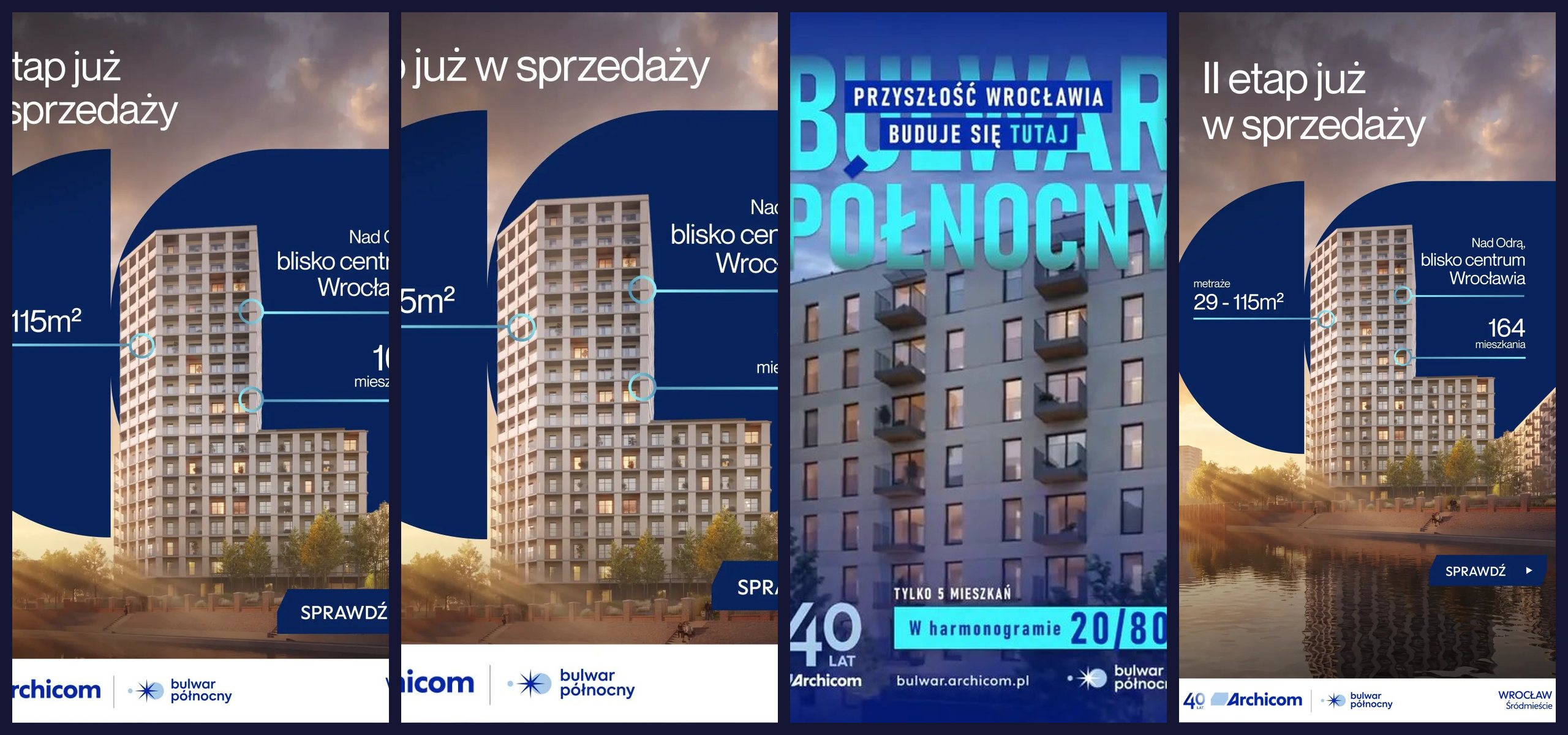Baner 1080 na 1350 i kolejne kreacje kampanii