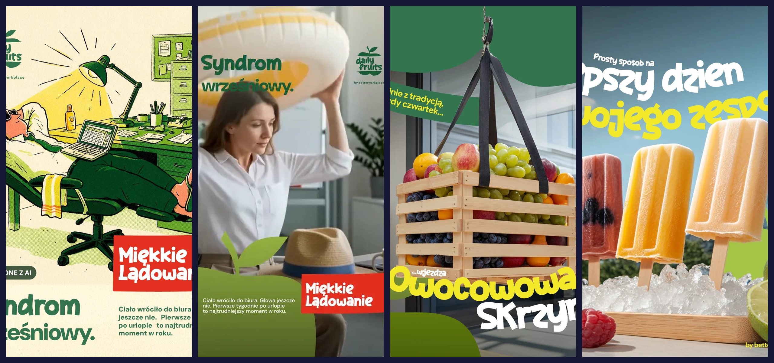 Komiksowa kreacja: Syndrom wrześniowy i kolejne kreacje kampanii