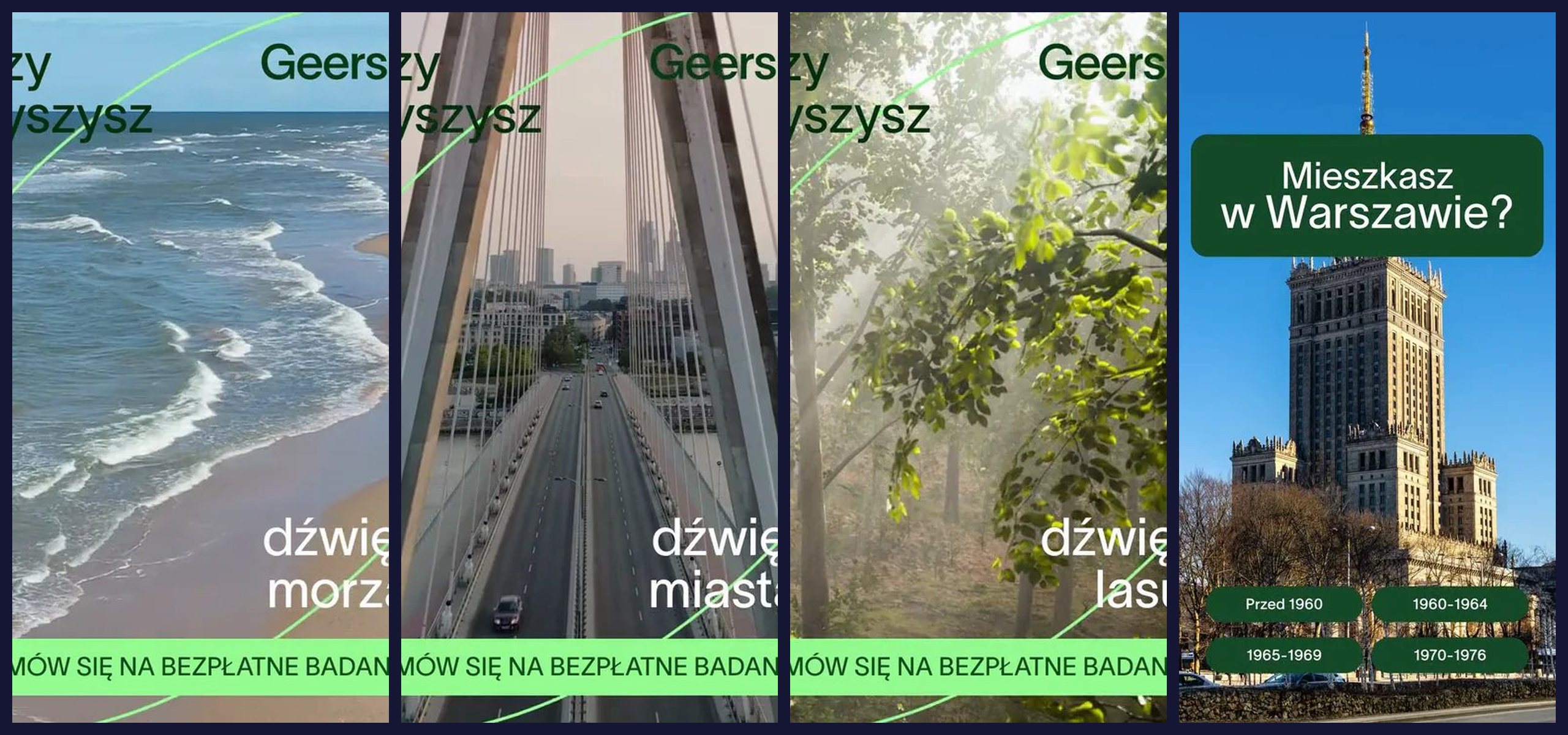 Sonova · GEERS i kolejne kreacje kampanii